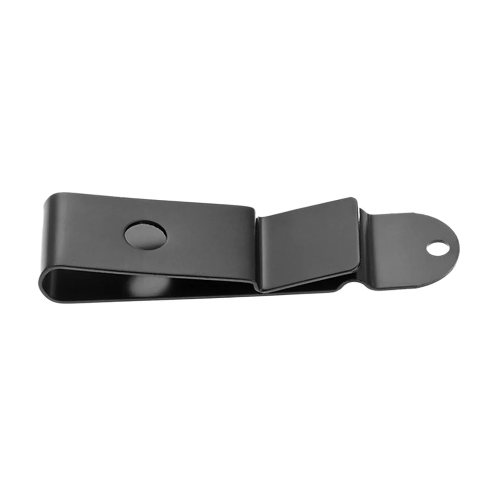 1Pc Spring Buckle Sheath Clip Hardware Accessories Matte Black 84.5*22 Machine Clip Back Clip for Making Clips,wallets,pouches Oasis Select