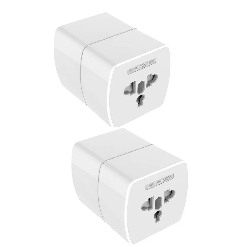 High Power Travel Adapter 6A Electric Adapter Portable Power Solution Stable Power Output Compact And Portable Oasis Select 2pcs