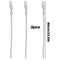 1-3pcs flexible drain hair removers, pipe hair cleaning, drain cleaning brushes, 45/60 cm, toilet unclogging, blockage removal Oasis Select 60cm 3pcs