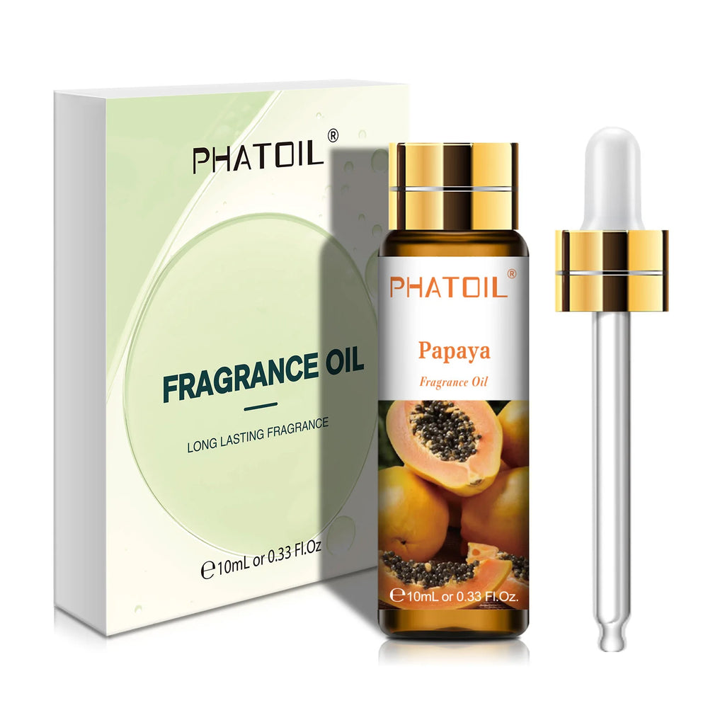 PHATOIL Fruit Fragrance Oils 10ml – Peach, Mango & More