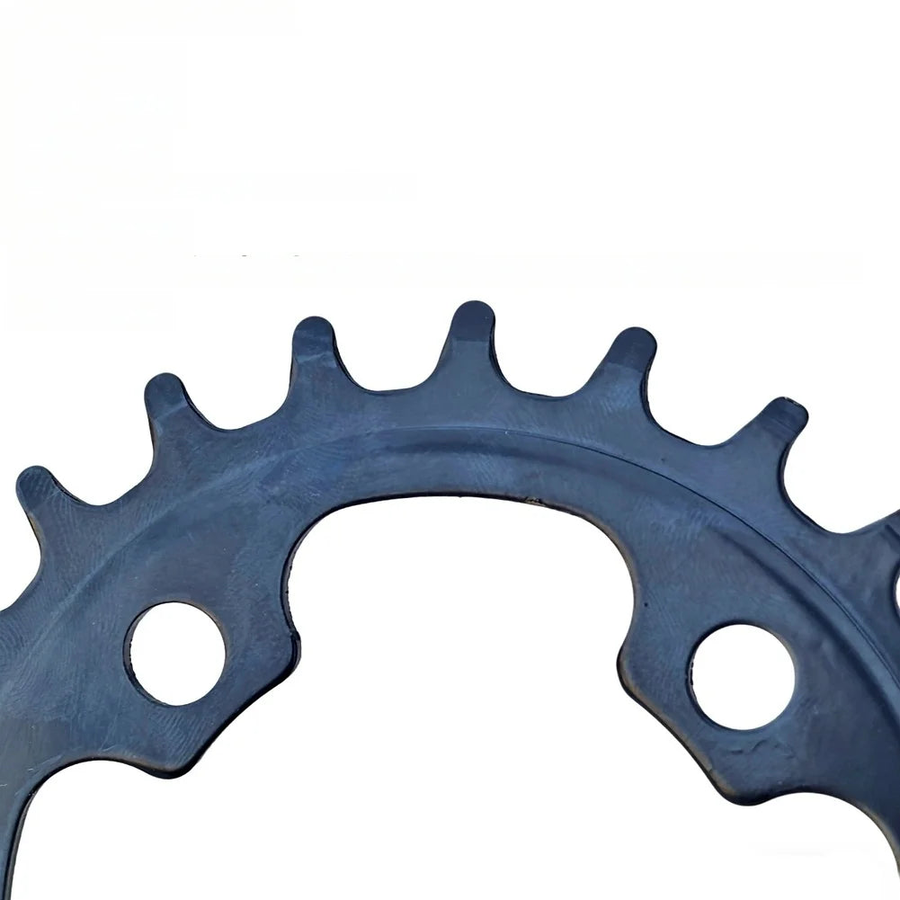 24 Tooth Round Chainring BCD64mm 4 Bolts Black Stainless Steel For 9 10 11 12 Speed Bicycle Crank Oasis Select