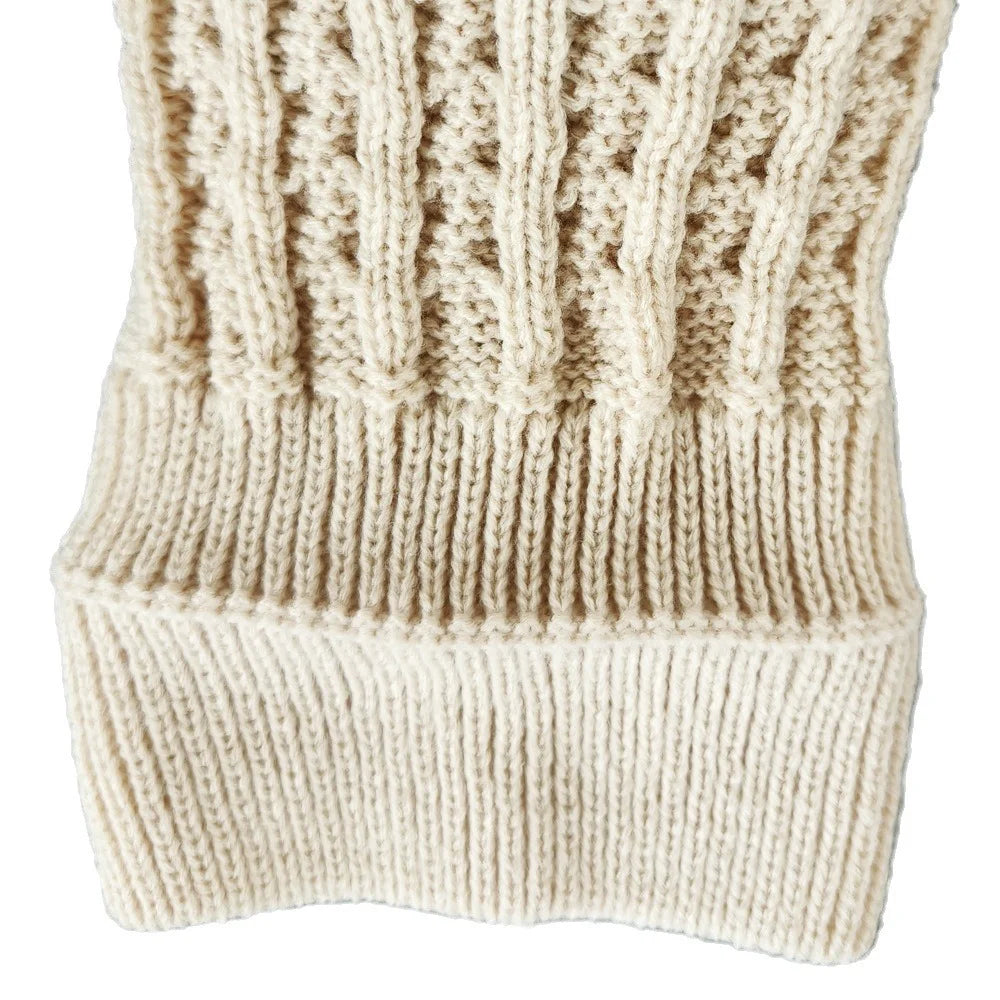 Middle cap knitting Fried Dough Twists wool hat wool ball hat warm hat cover in autumn and winter Oasis Select