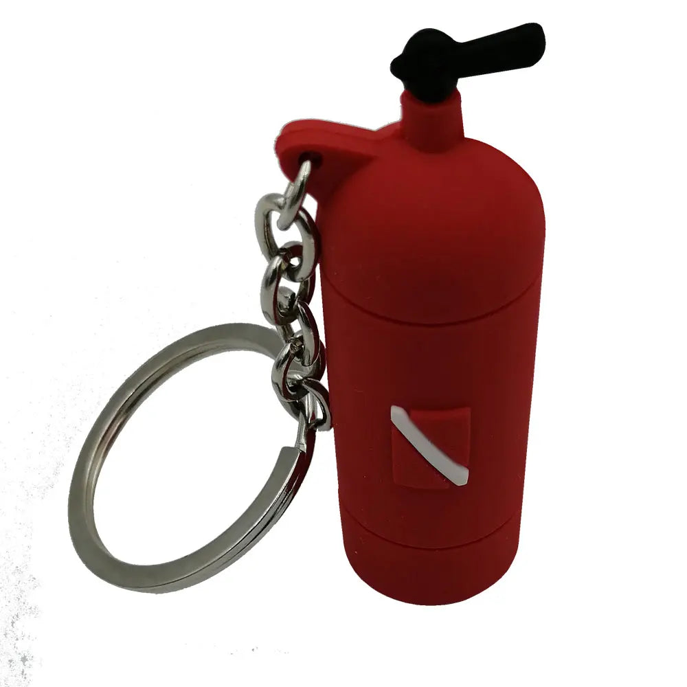 5Colors Mini Scuba Air Tank Mini Cylinder Bottle Keychain Key Ring Diver Diving Gift Oasis Select Red