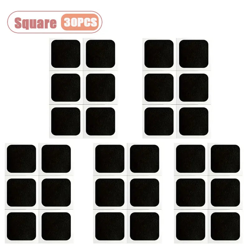 Self-Adhesive Tire Repair Patches No Glue Required for Bicycle and Motorcycle Tubes Quick Puncture Fix Cycling Emergency Kit Oasis Select Square-30PCS