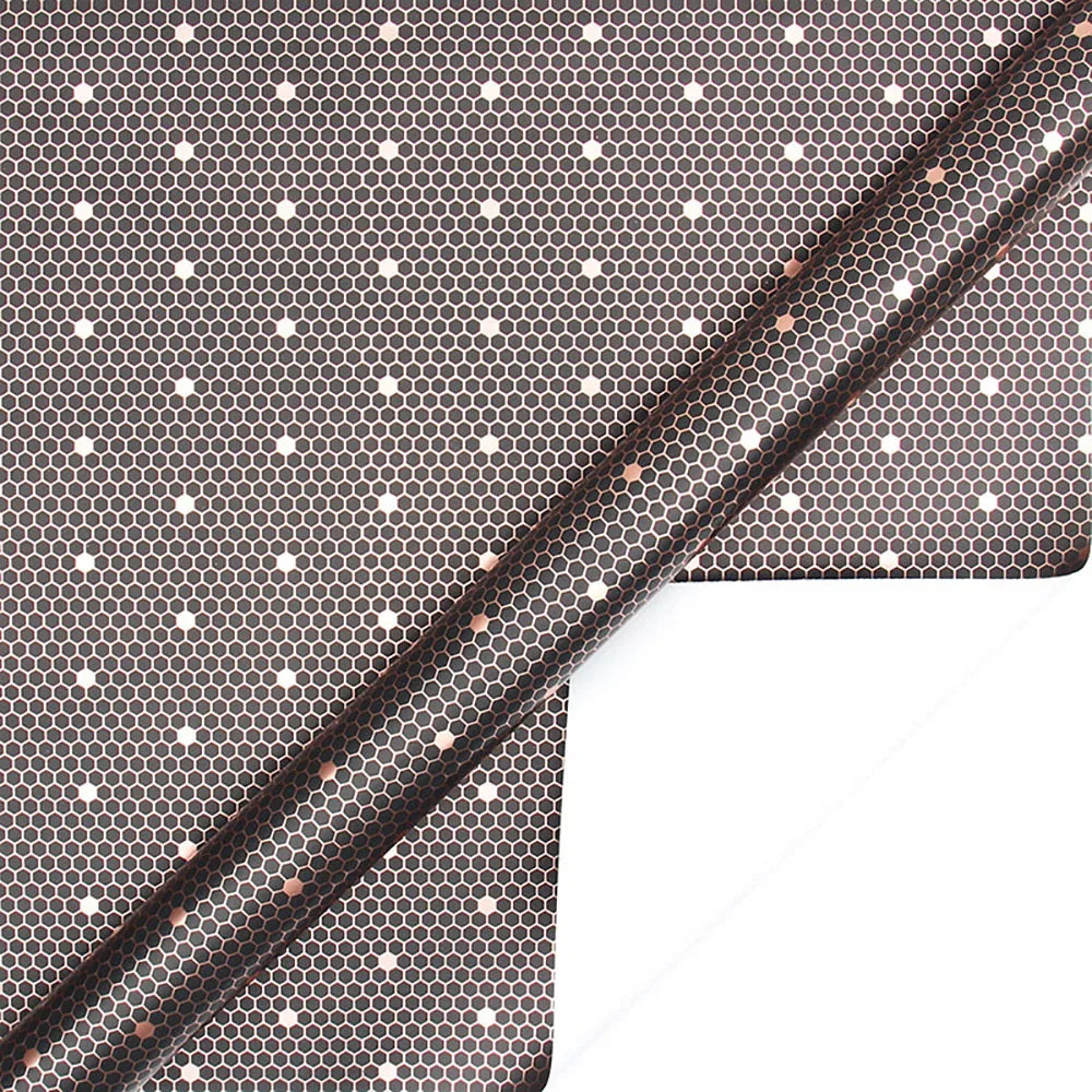50x70cm Bronzing Gift Wrapping Paper Gold Polka Dots Birthday Valentine's Day Bouquet Gift Packaging Paper DIY Decoration Paper Oasis Select W