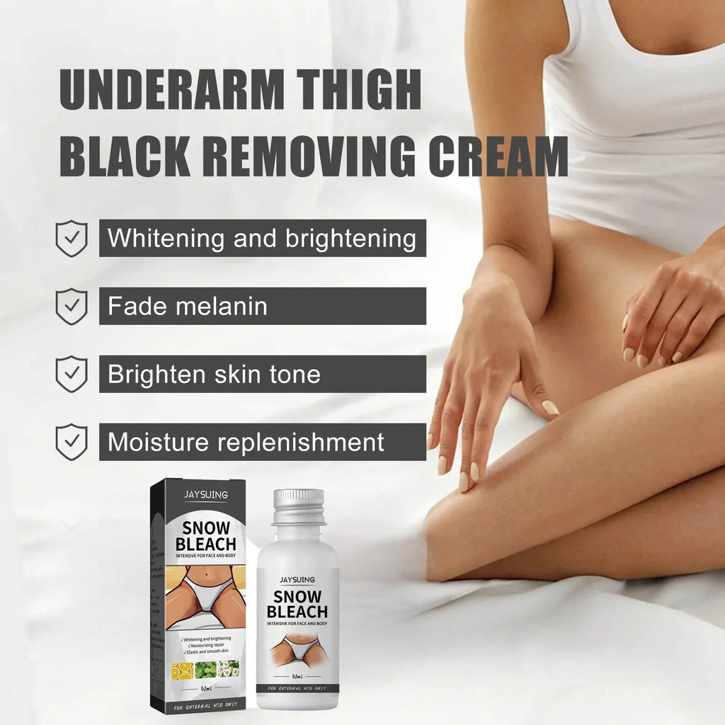 Jaysuing Snow Bleach Cream – Dark Spot & Body Brightening 30ml Body Brightening Cream Oasis Select