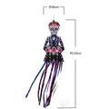 Day of the Dead Skeleton Couple Porch Hanging Flag 130×30cm