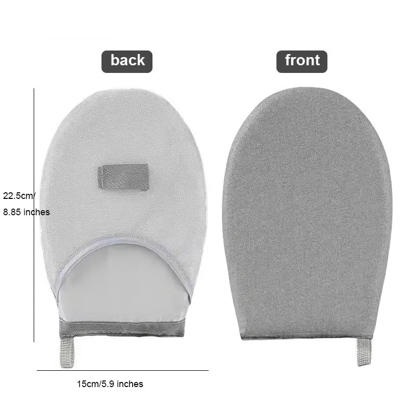 Washable Ironing Board Mini Anti-scald Gloves Iron Pad Cover Heat-resistant Stain Resistant Ironing Board for Clothing Store Oasis Select TY-Grey B