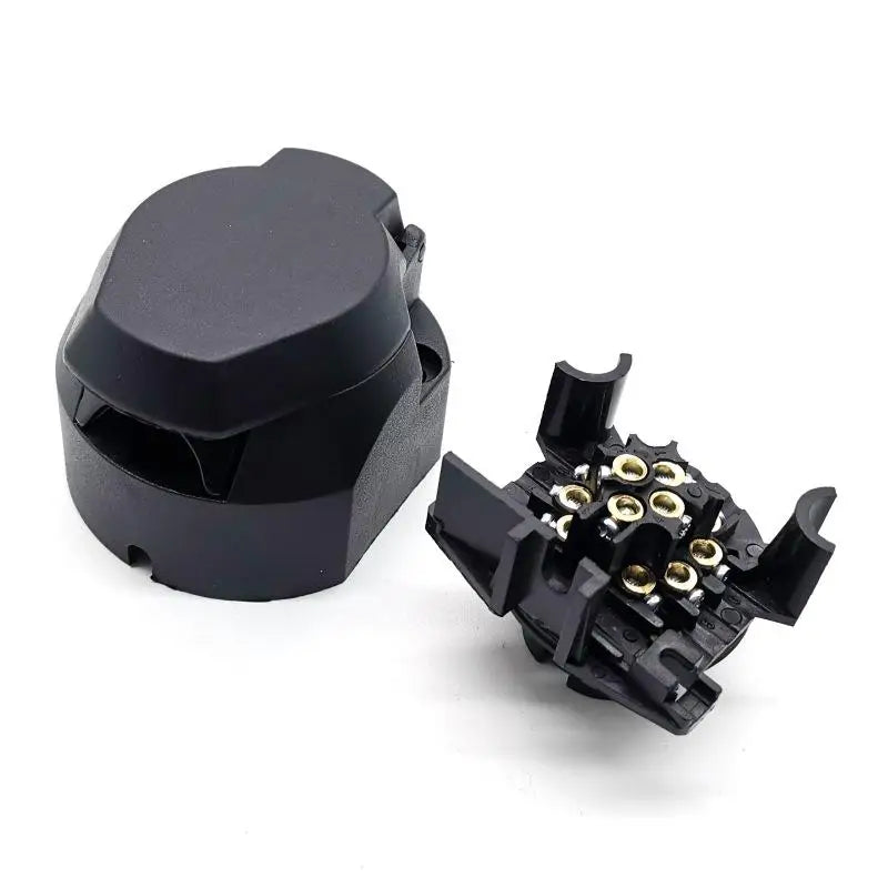 Towing Plug Adapter 13Pin Trailer Euro Round Socket 12V Car Accessories. Oasis Select