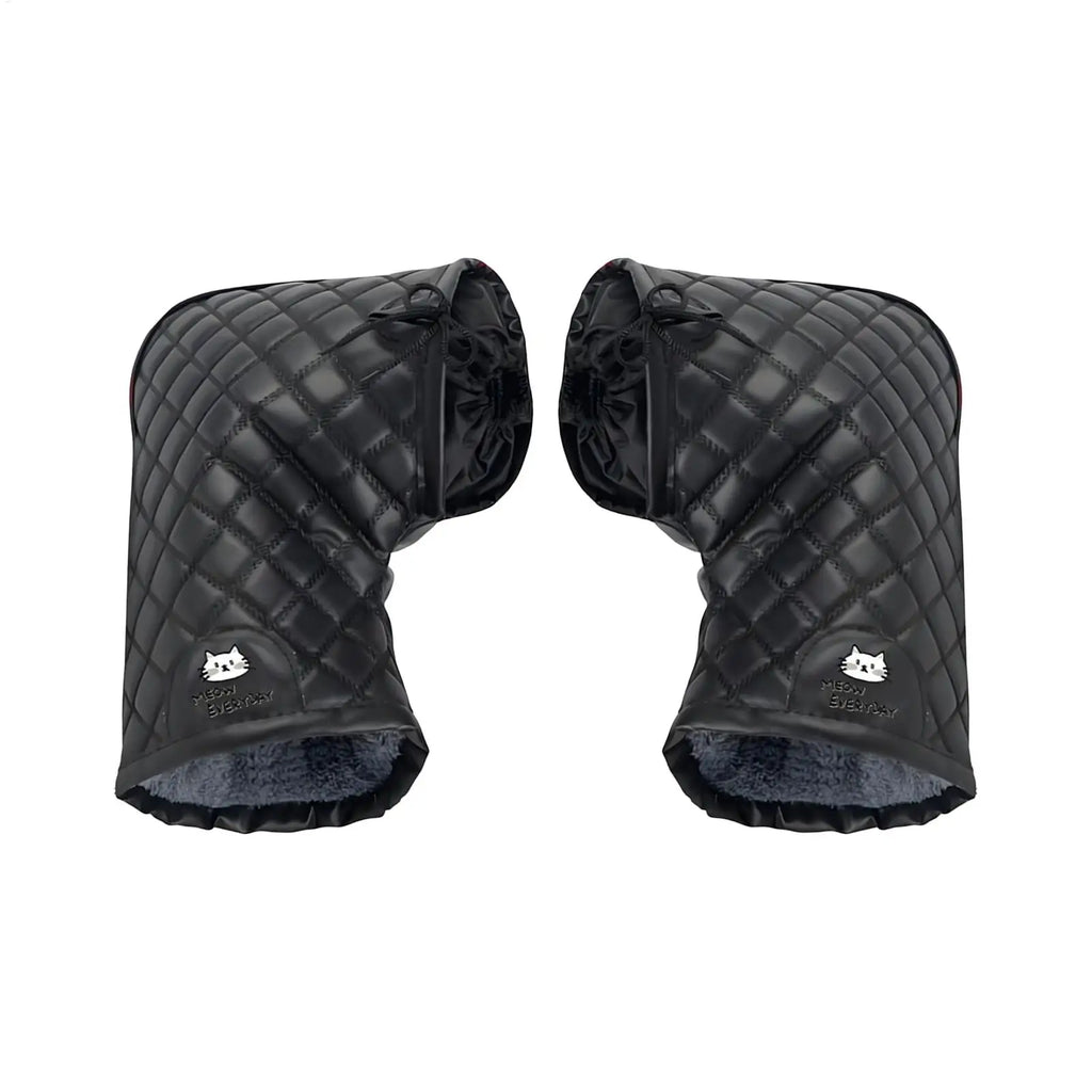 Handlebar Gloves Winter Waterproof Hand Muffs Waterproof Warm Handlebar Gloves for Cold Weather Men Women Motorcycle Riding Road Oasis Select