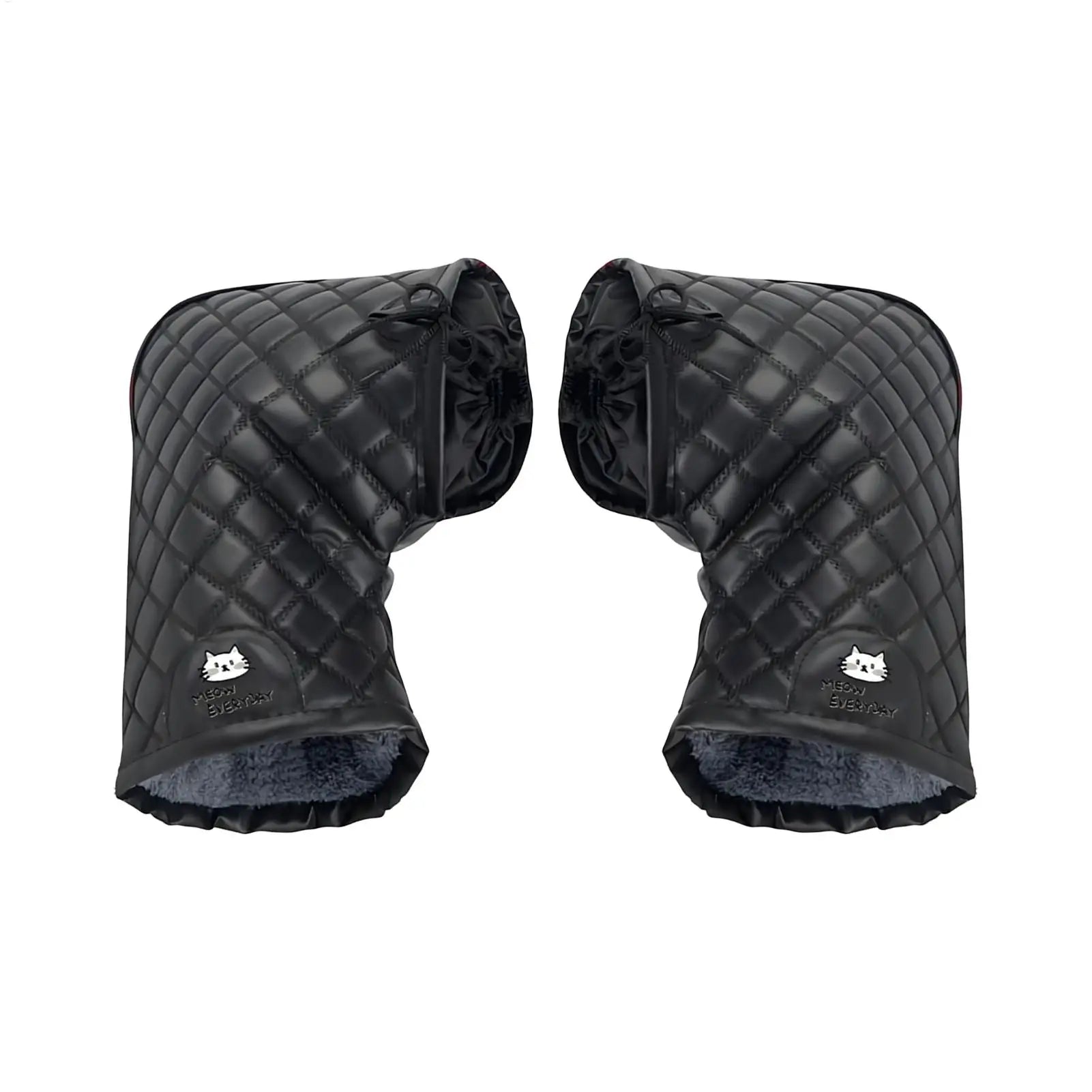 Handlebar Gloves Winter Waterproof Hand Muffs Waterproof Warm Handlebar Gloves for Cold Weather Men Women Motorcycle Riding Road Oasis Select