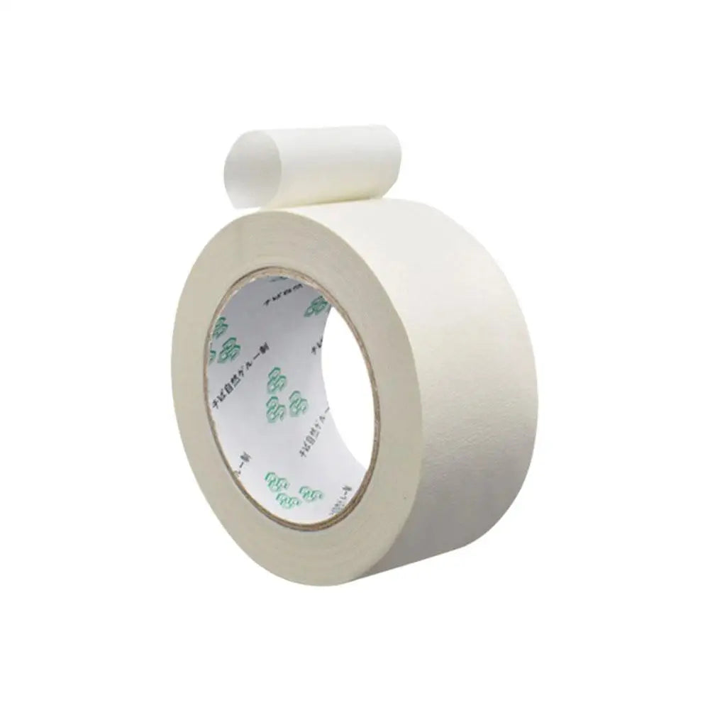 50mmx50m Painter Masking Tape Writable No Residue Easy Tear Single Side Paper Tapefor Car Wall Floor Painting Packaging Sealing Oasis Select 50m X 1