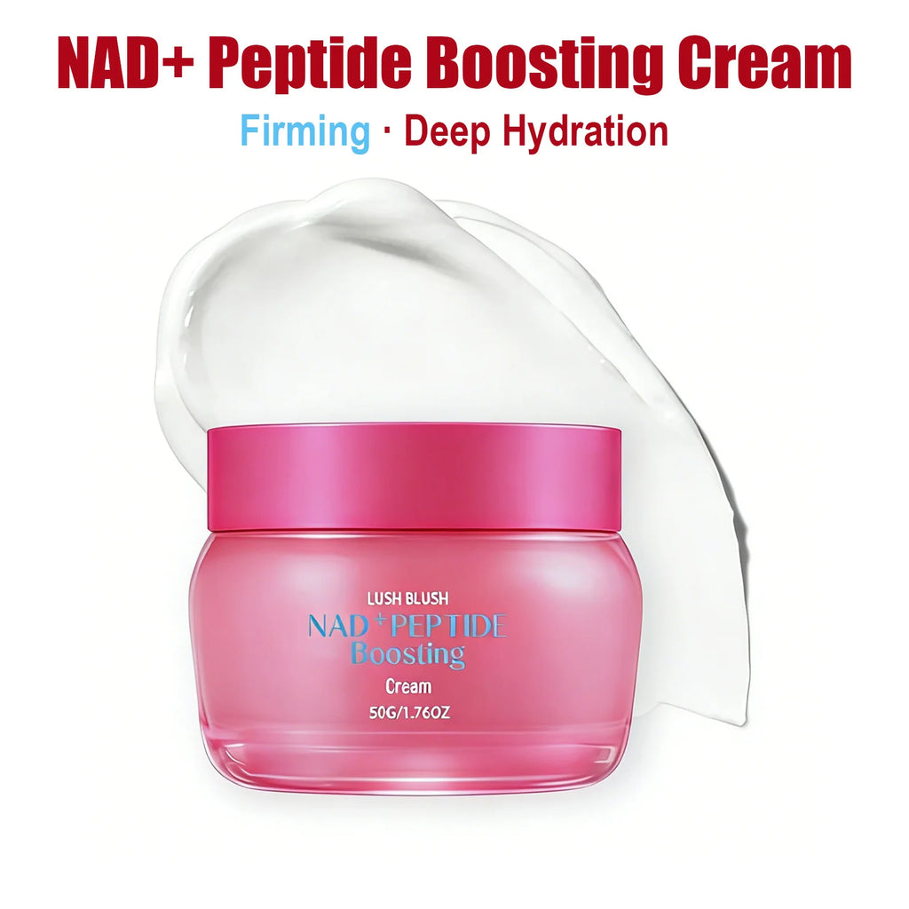 NAD+ Peptide Boosting Cream Anti-Wrinkle Firming Lifting Hydrating & Repairing Face Cream for Sagging Skin Daily Skincare Oasis Select