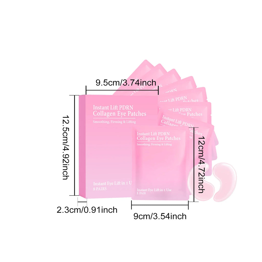 Collagen Eye Patches Hydrogel Anti Dark Circles Reduces Puffiness Instant Lifting Nourishing Anti-Wrinkle Under Eye Mask Oasis Select