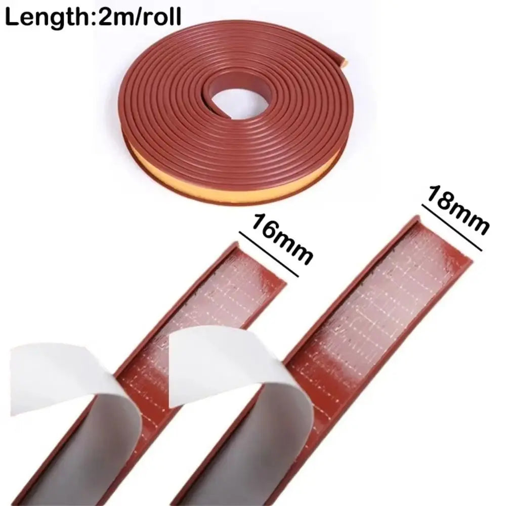 New U-shaped Edge Banding Tape Self-Adhesive TPE Rubber Edge Protector 2M Edge Safety Guards Oasis Select