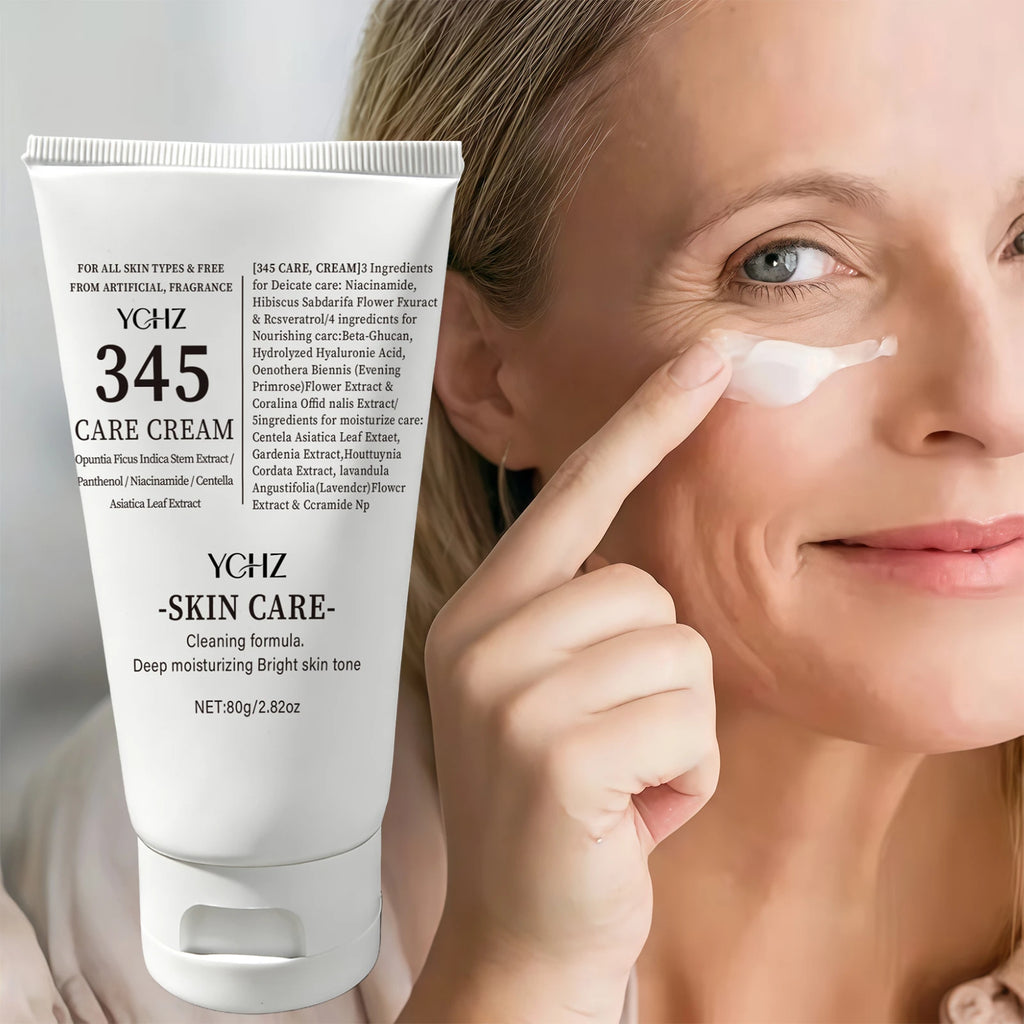 YCHZ 345 Night Face Cream – Hydrating & Brightening 80g Night Face Cream Oasis Select