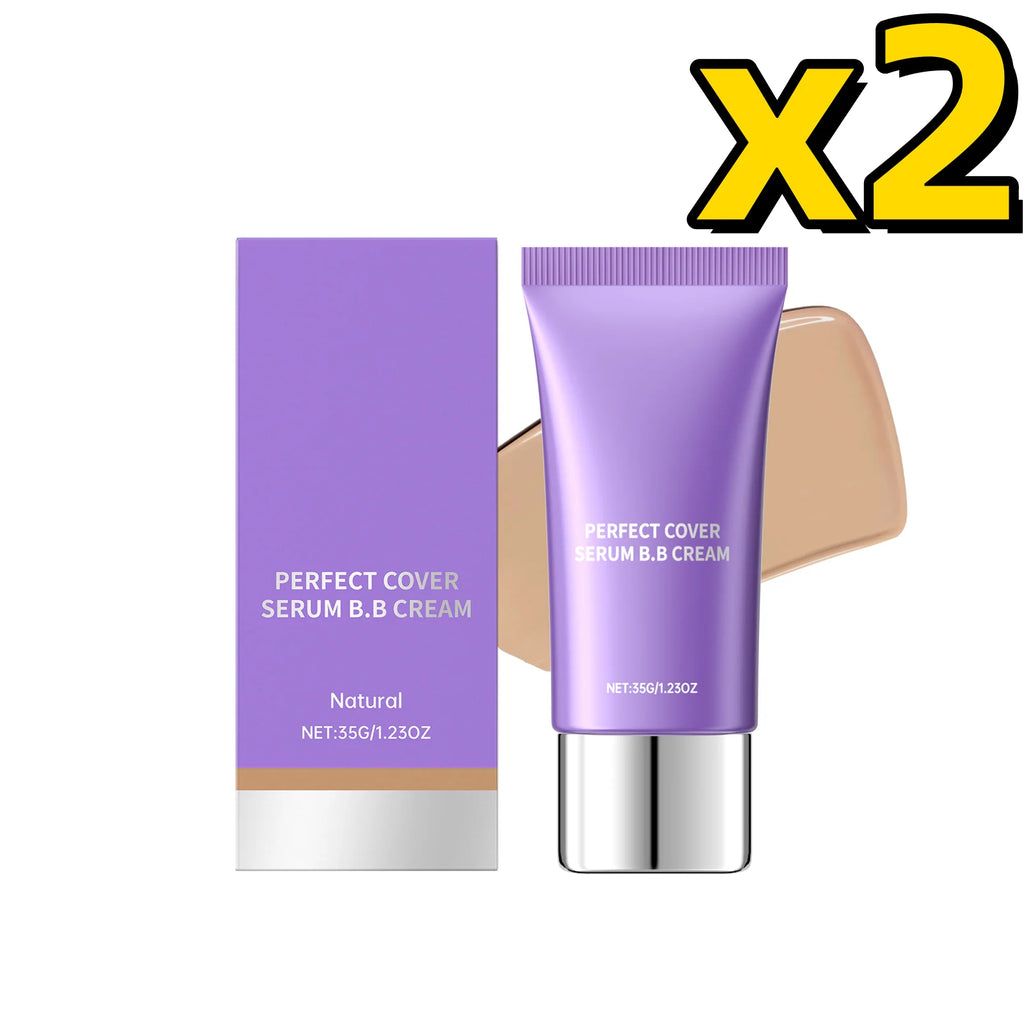 Perfect Cover BB Cream – Hyaluronic Acid Concealer & SPF BB Cream Foundation Oasis Select Natural Color X 2