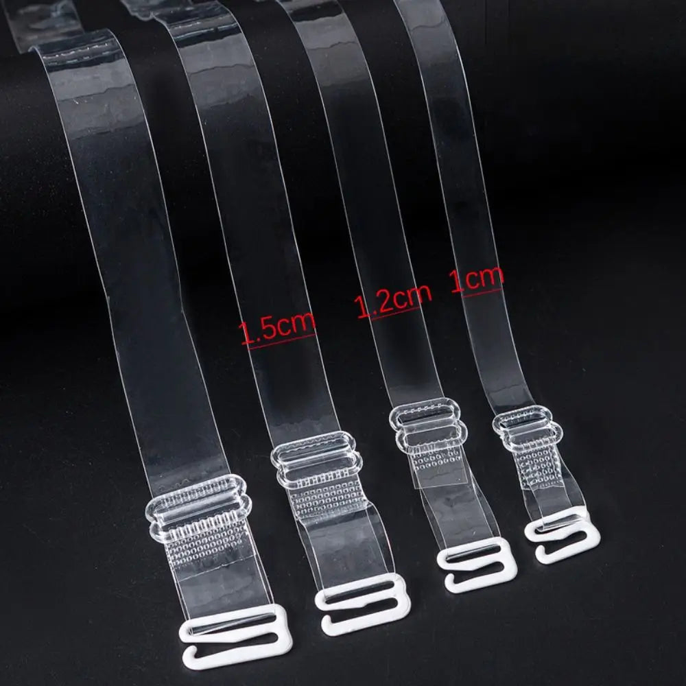 Sexy Off-the-shoulder Transparent Bra Straps Detachable Anti Slip Underwear Strap Adjustable Invisible Shoulder Strap Tops Oasis Select