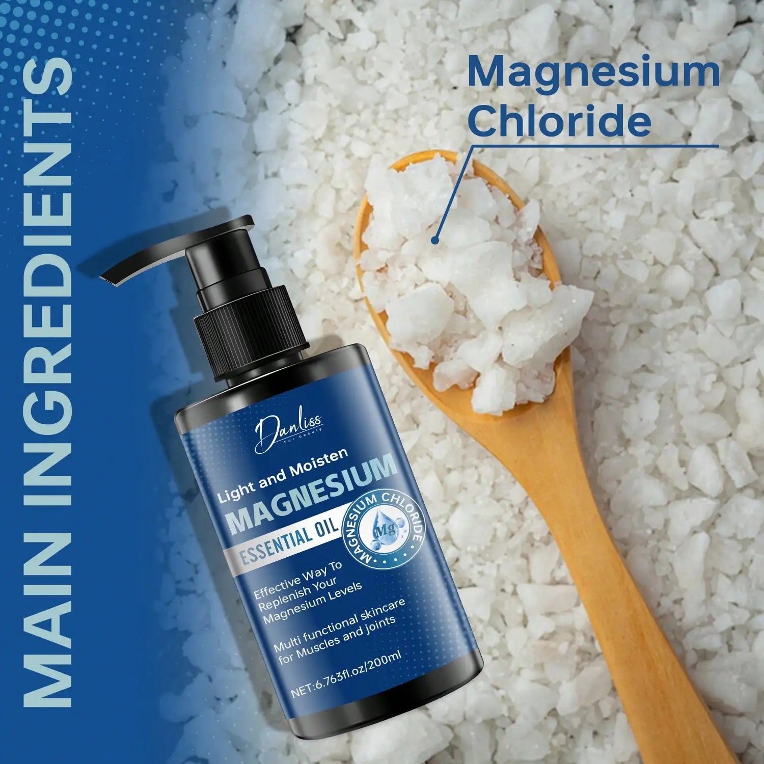 Magnesium Essential Oil – Moisturizing & Firming Skin Body Oil Magnesium Body Oil Oasis Select
