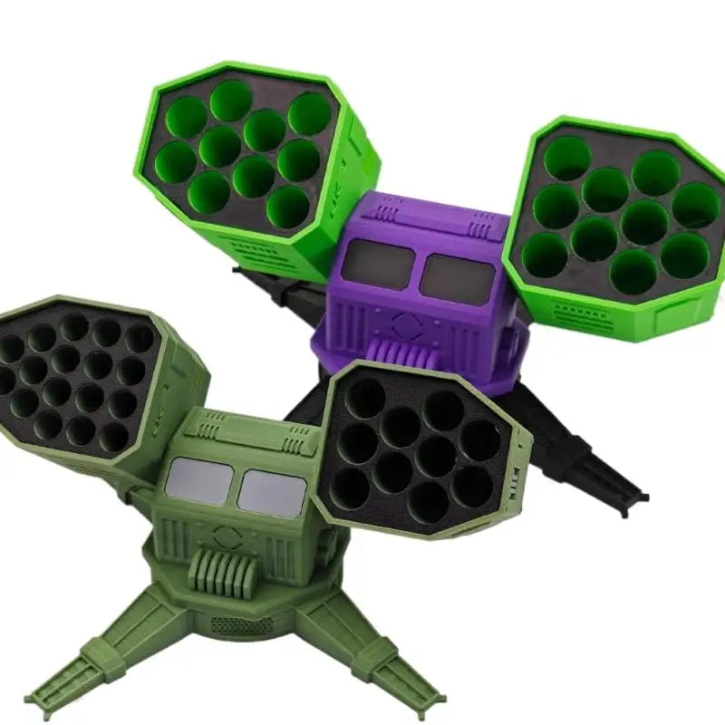 3D Printed Battery Organizer – AA/AAA/18650 Desktop Storage
