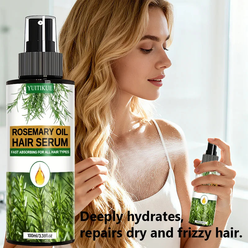 YUITIKUE Rosemary Hair Serum Spray – Frizz Control & Hydration