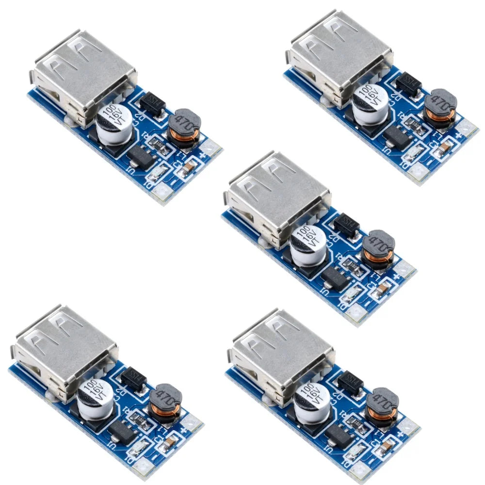 5-10pcs DC-DC USB Output Charger Converter Step Up Power Boost Module 0.9V ~ 5V To 5V 600MA USB Mobile Power Supply Boost Board Oasis Select 5pcs