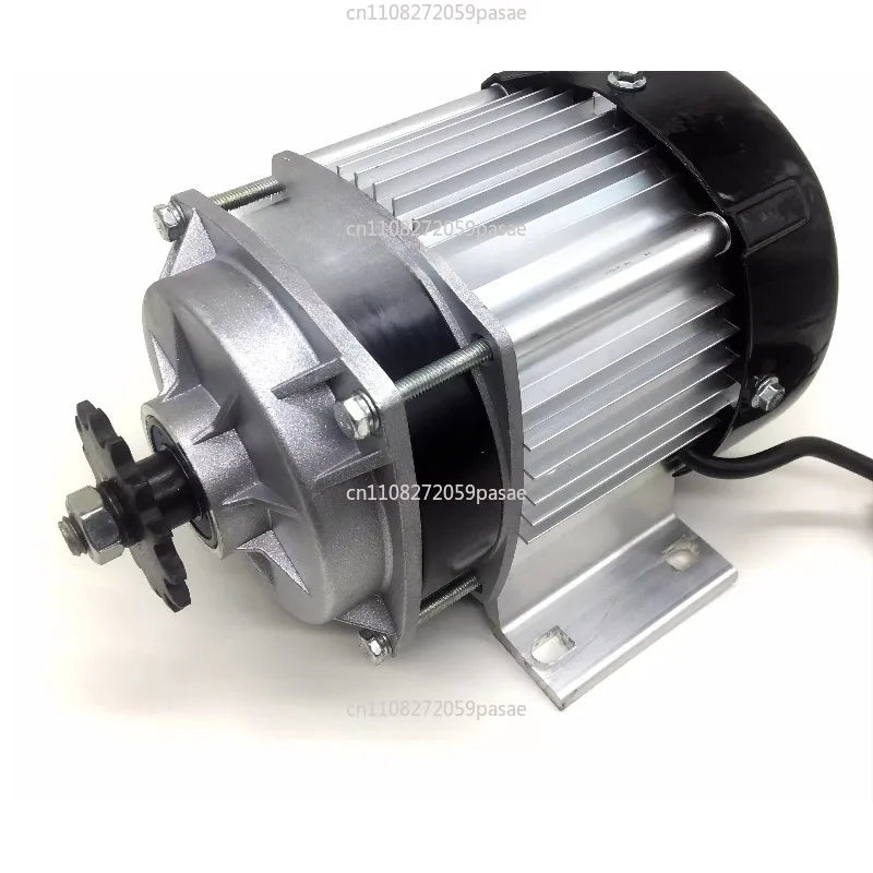48V60V Mid-mounted Low-speed Motor High-power Motor DC Brushless Deceleration Motor Oasis Select 350W 60V Horizontal sprocket