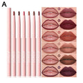 Eelhoe 6-Color Waterproof Lip Liner Set – Long-Lasting Matte Lip Liner Set Oasis Select A
