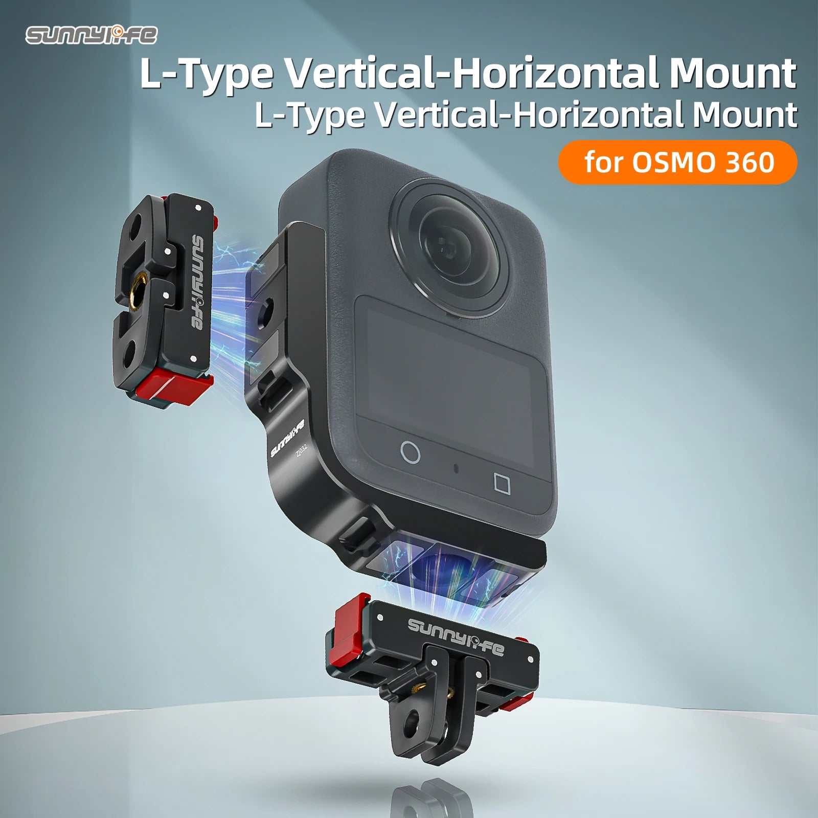 DJI Osmo 360 Accessories Kit – Cage, Glass & Mount