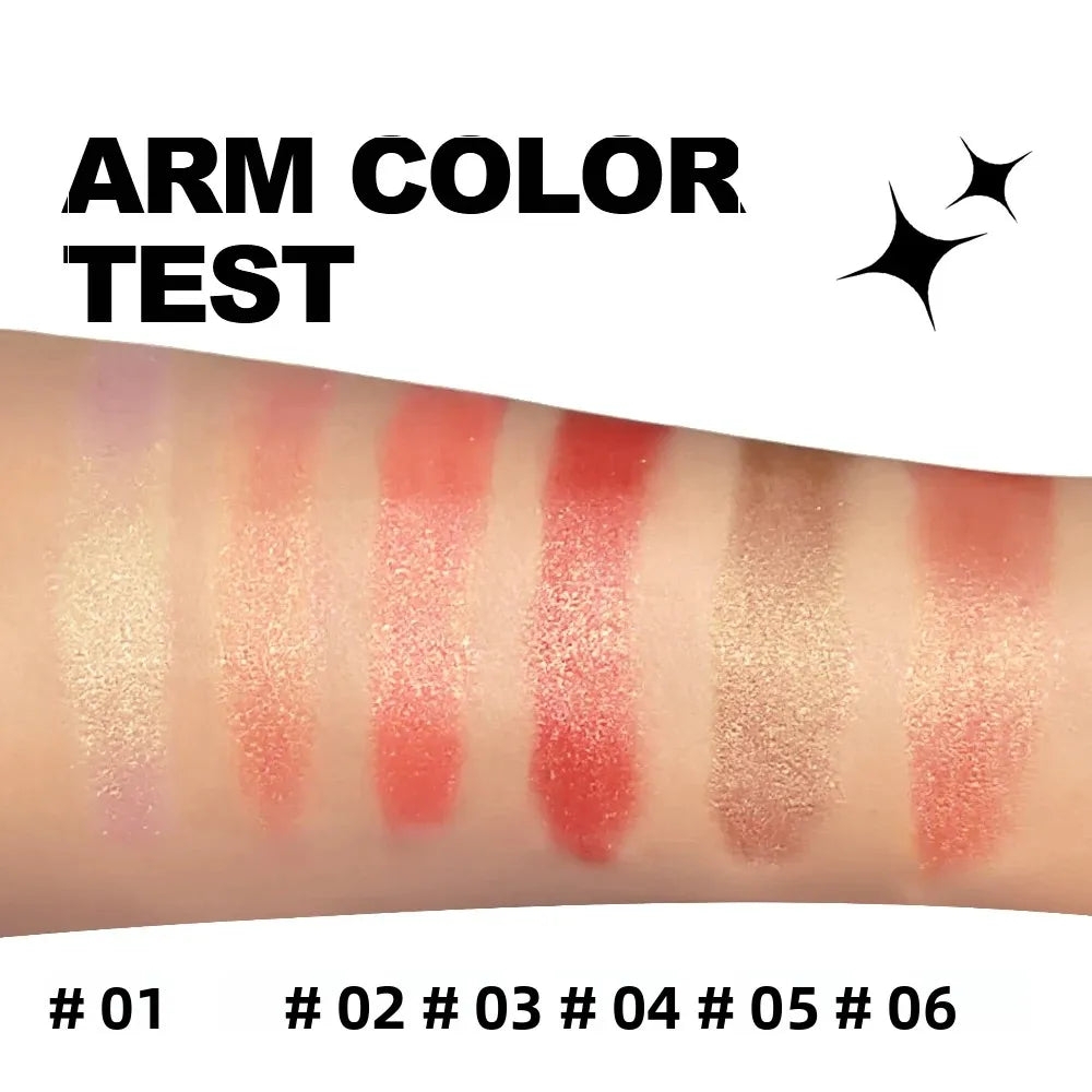 SAM SUGAR Pearlescent Shimmer Lipstick – Waterproof & Moisturizing