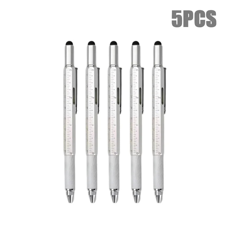 7-in-1 Stylus Pen | Screwdriver, Ruler, Level & Ballpoint