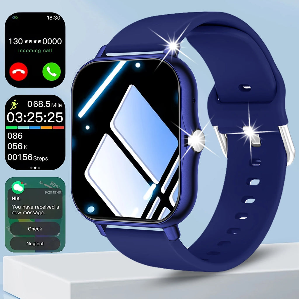 ERUN Smart Watch – HD Screen, Wireless Calls & Fitness Tracker
