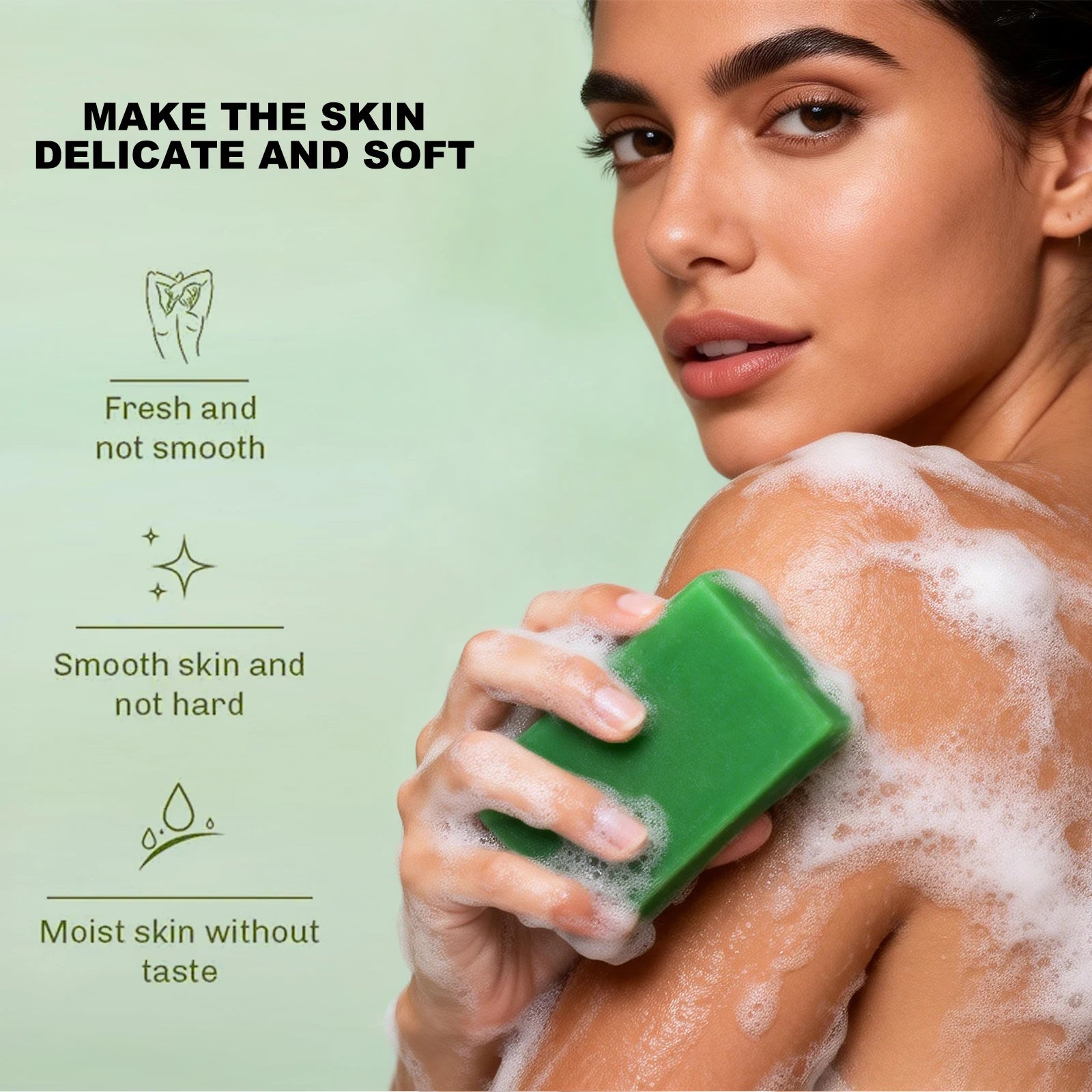 Natural Mugwort Soap – Herbal Hydrating Face & Body Bar Herbal Cleansing Soap Oasis Select