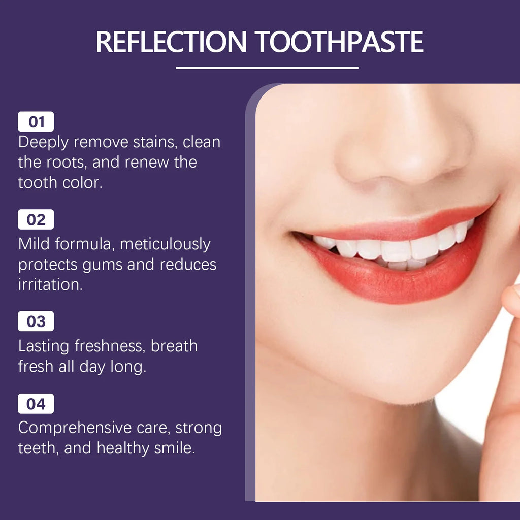 Xylitol Toothpaste Mint Freshness Deep Cleans Teeth Tartar Stains Oral Freshening Dental Hygiene Care Toothpaste Oasis Select