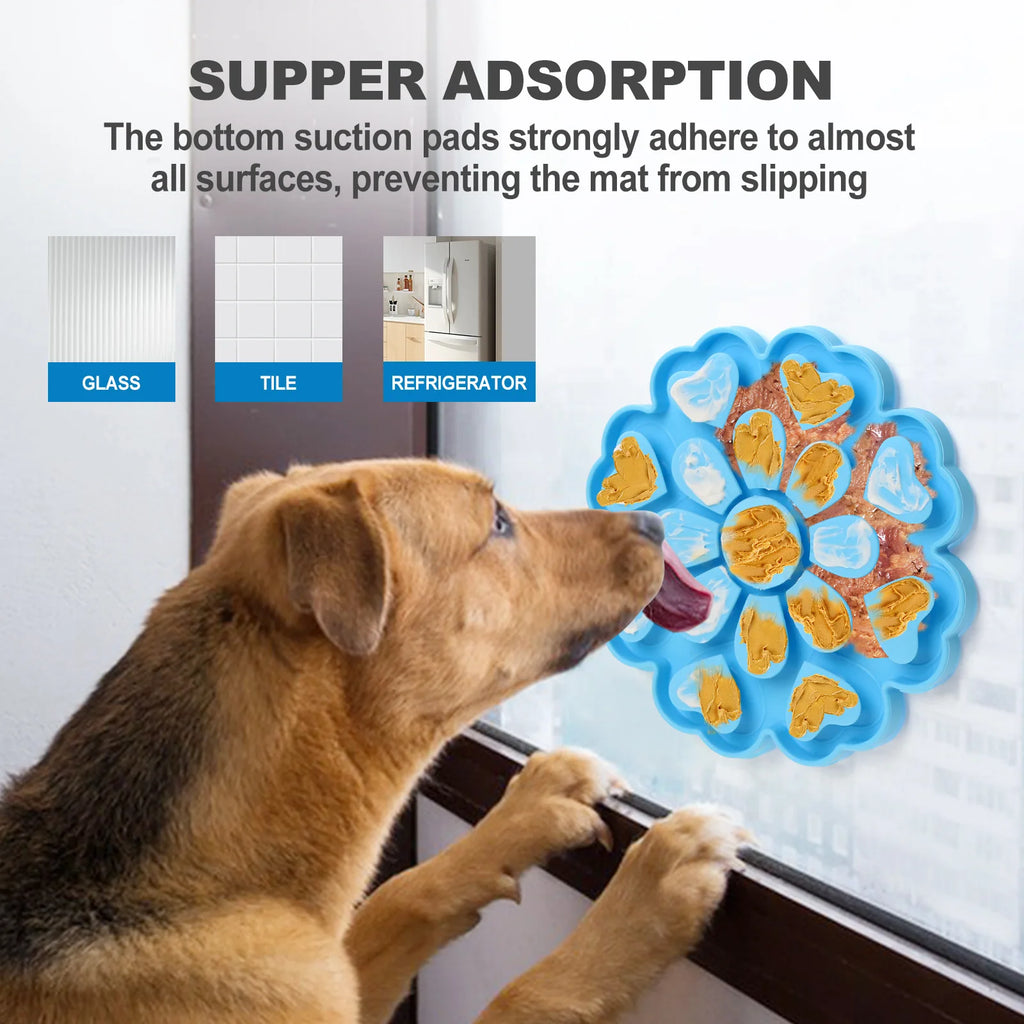 Pet Supplies: Dog Cage, Licking Pad, Card Cage, Slow Food Tray, Relaxing Slow Food Tray, Silicone Licking for Cats and Dogs Oasis Select