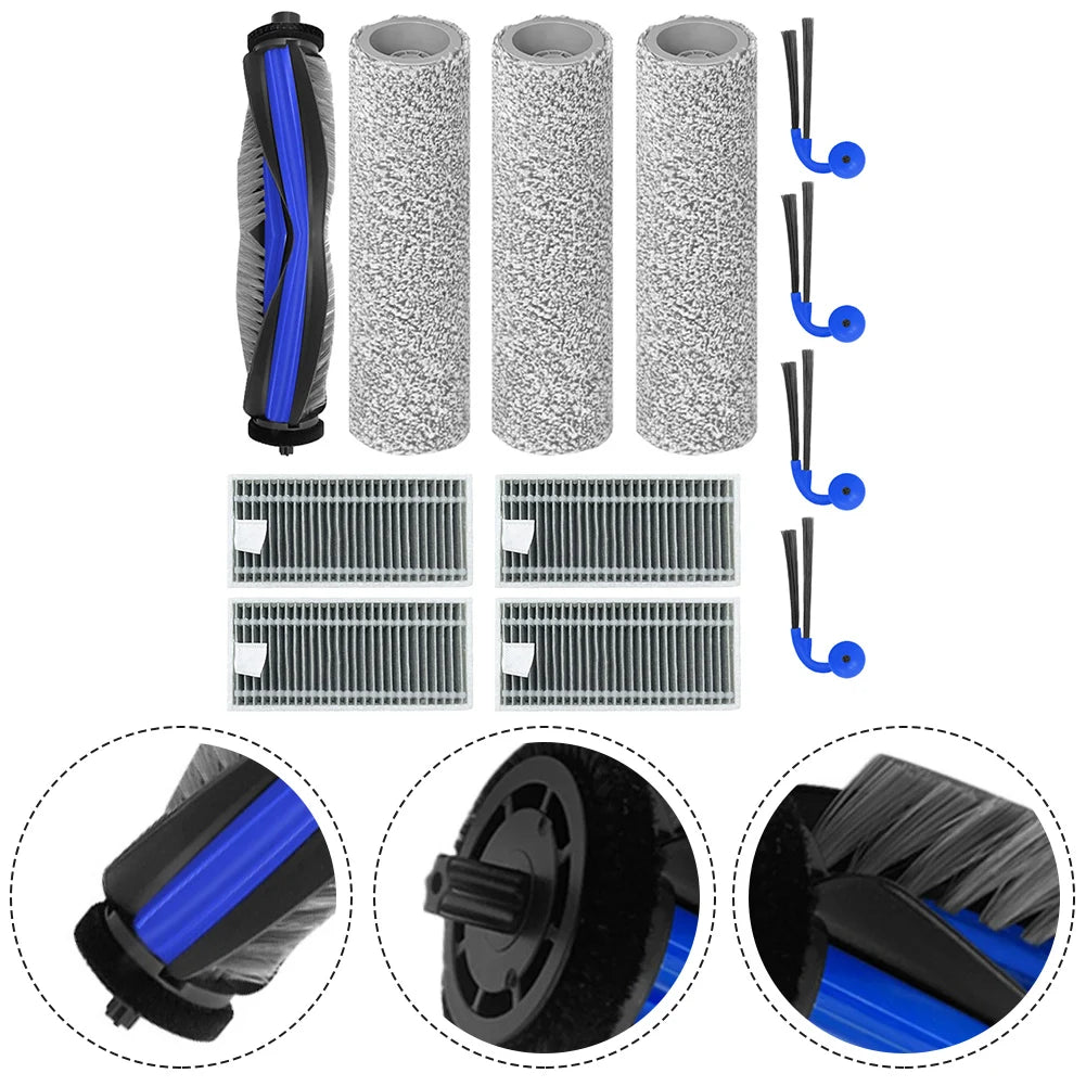 Vacuum Cleaner Main Brush Filter Mop Roller Set For Deebot X11 OmniCyclone X11 Pro Famille Robot Cleaning Tool Accessories Oasis Select