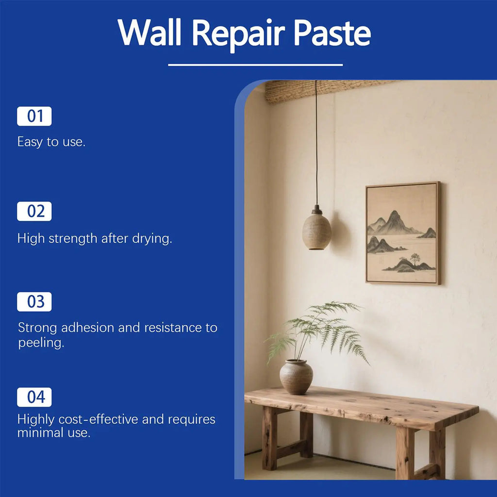 Drywall Repair Kit Putty Filler Paste Drywall Hole Repair Patch Kits for Ceiling Door Fixing Mending Home Apartment Dormitory Oasis Select