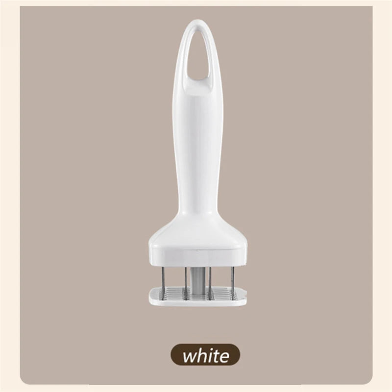 24-Blade Needle Meat Tenderizer – Stainless Steel Tool Meat Tenderizer Tool Oasis Select WHITE XL