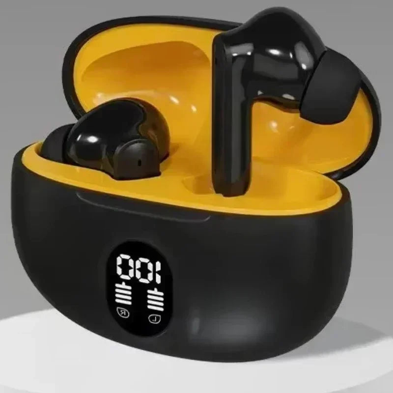 NEW Headset TWS Wireless Headphones Game Bluetooth Headphones with Microphone Noise Reduction High Fidelity Bass Earphones Oasis Select black