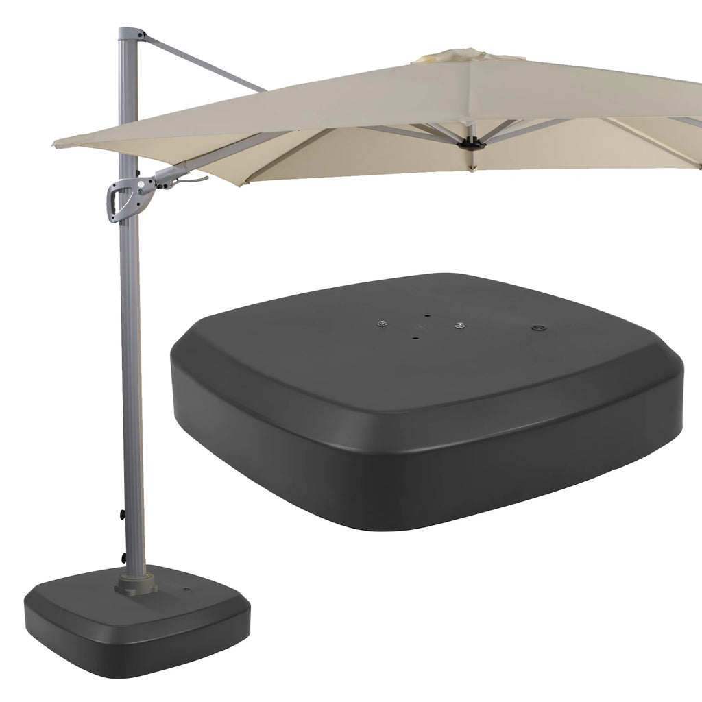 Cantilever Patio Umbrella Base with Wheels – 330 lb Capacity Patio Umbrella Base Oasis Select