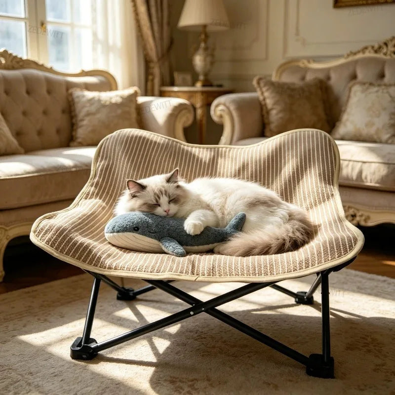 Cat Scratch Bed Durable Foldable Sisal Pet Lounger Chair Sisal Scratcher Chair For Cat Small Medium Large Kitten Indoor Outdoor Oasis Select