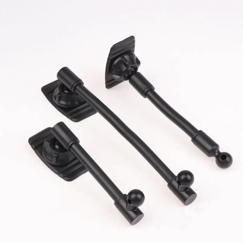 Mobile Phone Car Mount Stand with 17mm Ball Head Arm, Ideal for Dashboard and Windshield, Comes with Nano Glue Sticker Base Oasis Select