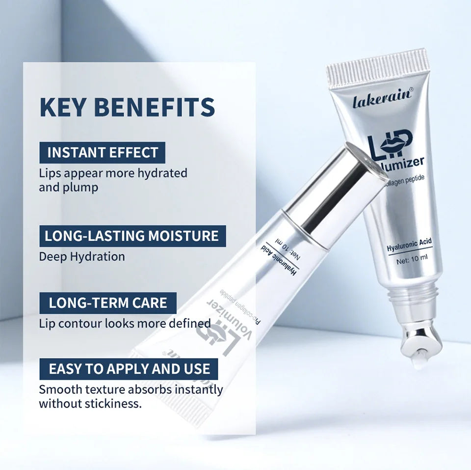 Instant Lip Plumping Essential Oil Hyaluronic Acid Nourishing Antiwrinkle Moisturising Sexy Lip Care Ultimate Plumping Lip Gloss Oasis Select