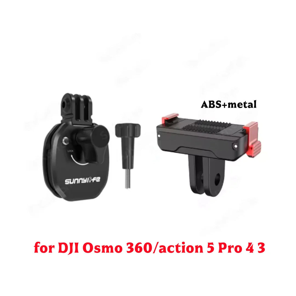 Sunnylife Metal Windshield Clip Mount for GoPro, DJI & Insta360