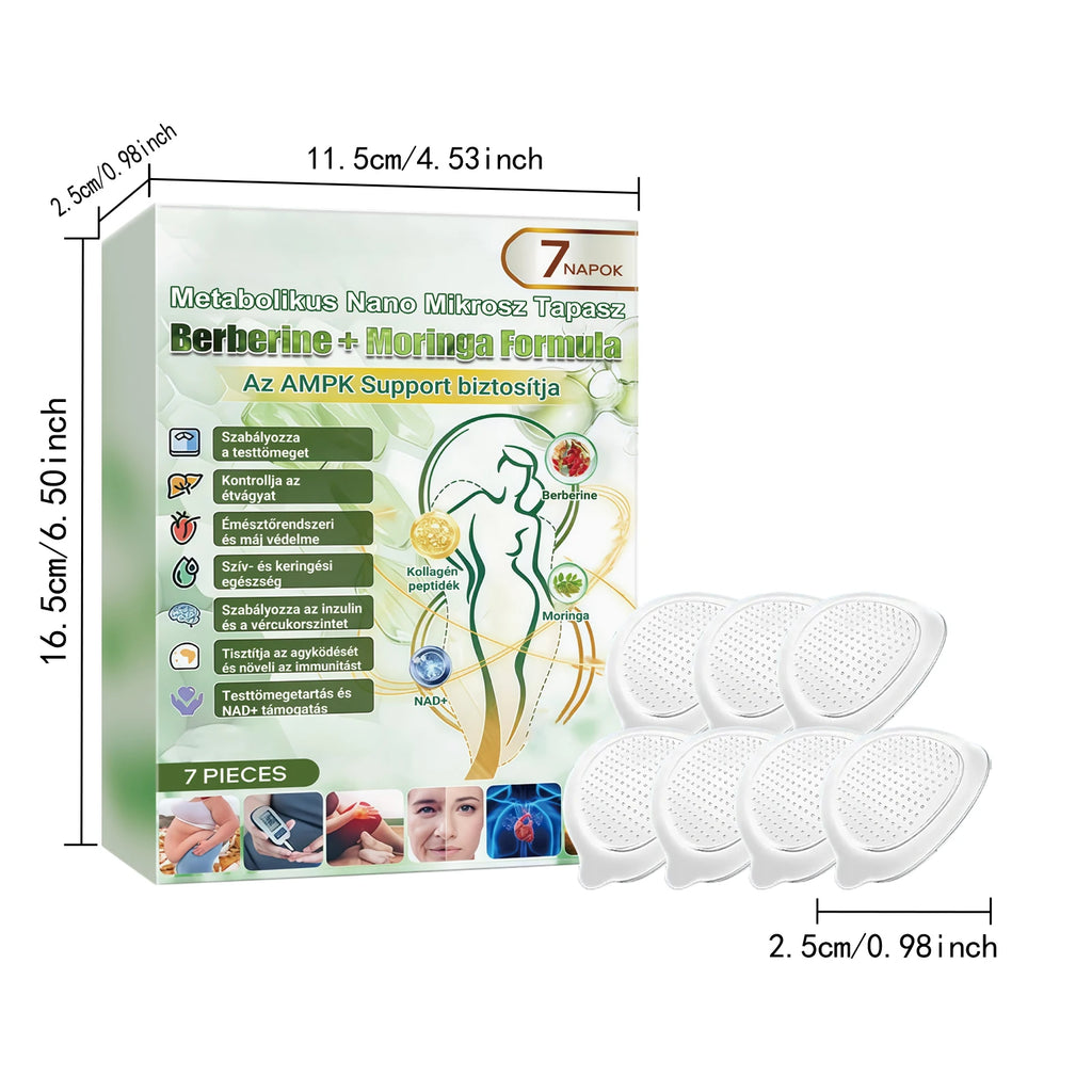 Advanced Nano Microneedle Patch For Body Skin External Application Care Sticker Breathable Daily Use Firming Skin Adhesion≤0.3mm Oasis Select 7pcs Boxed