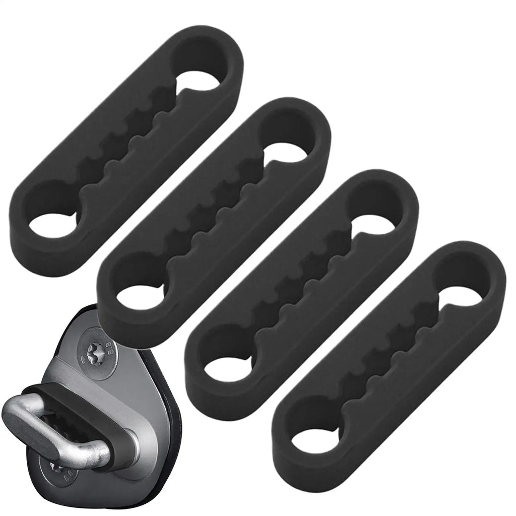 Car Shock Absorber Easy Installation Silicone Damper Cushion Car Door Shock-Absorbing Cushion for Vehicles RV Truck Automotive Oasis Select