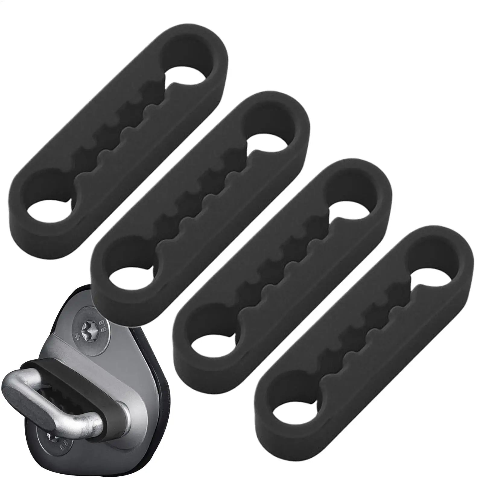 Car Shock Absorber Easy Installation Silicone Damper Cushion Car Door Shock-Absorbing Cushion for Vehicles RV Truck Automotive Oasis Select