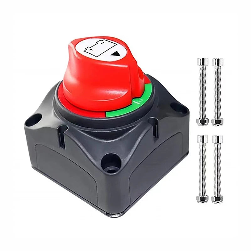 Marine Boat Car Battery Disconnect Switch 48V 24V 12V 2-Position Cut Off M10 275A Oasis Select A