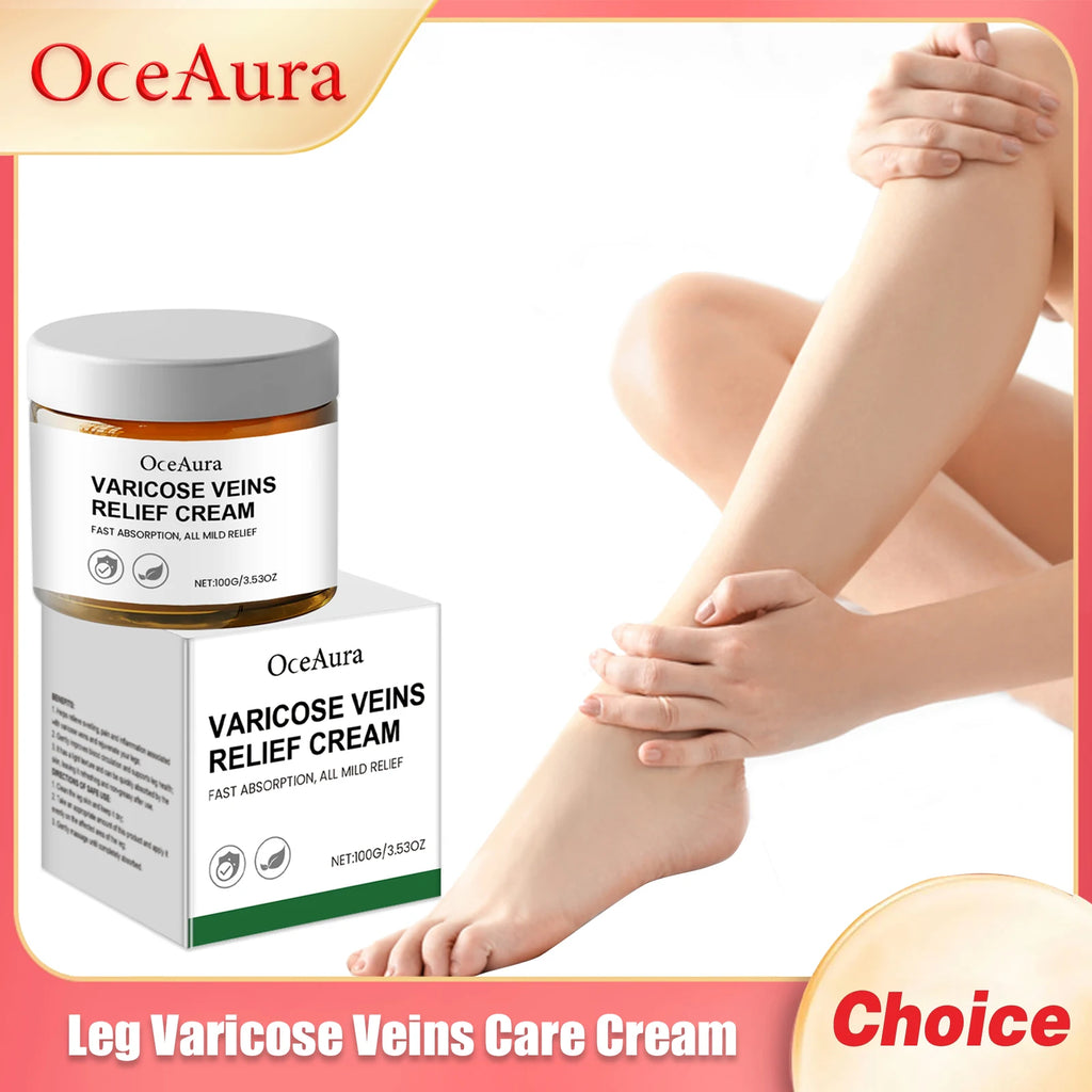 OceAura Leg Wellness Cream – Circulation & Skin Firming 100g