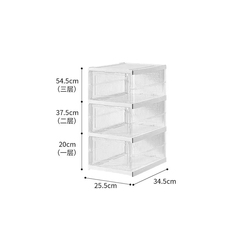 shoe box, use simple multi-layer shoe cabinet shelf for household storage, dustproof and transparent storage cabinet pull it. Oasis Select